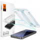 Apsauginis grūdintas stiklas Samsung Galaxy S24 FE telefonui "Spigen Glas.TR EZ Fit 2-Pack"