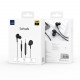 Juodos 3.5mm ausinės "WIWU Wired Earphones EB310"