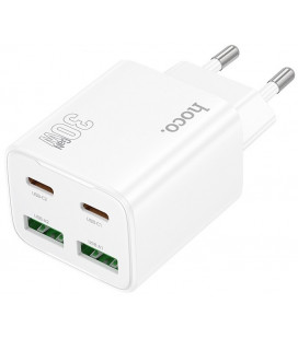 Baltas PD30W 2xUSB-A + 2xUSB-C pakrovėjas "Hoco N56"