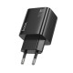 Juodas PD30W 2xUSB-A + 2xUSB-C pakrovėjas "Hoco N56"