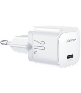 Baltas PD20W 1xUSB-C pakrovėjas "Joyroom JR-TCF02"