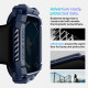 Mėlynas dėklas Apple Watch 10 / 11 (46 mm) laikrodžiui "Spigen Rugged Armor"