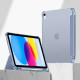 Mėlynas atverčiamas dėklas Apple iPad 10.9” 10 / 2022 / 11” 11 / 2025 planšetei "Tech-Protect SC Hybrid"