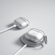 Pilkas dėklas Apple Airpods 4 / 5 ausinėms "Tech-Protect Flexair"