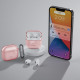 Rožinis dėklas Apple Airpods 4 ausinėms "Tech-Protect Flexair"