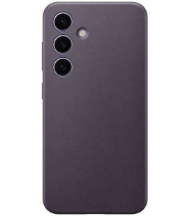 Originalus violetinis dėklas "Leather Cover (Vegan)" Samsung Galaxy S24 telefonui "GP-FPS921HCAVW"