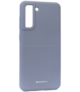 Dėklas Mercury Silicone Case Samsung G990 S21 FE 5G levandos pilka