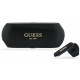 Juodos belaidės ausinės "Guess Elongated Metallic ENC TWS Wireless"