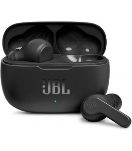 Juodos belaidės ausinės "JBL Wave 200 TWS"