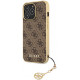 Rudas dėklas Apple iPhone 13 Pro Max telefonui "Guess 4G Charm Case"