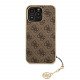 Rudas dėklas Apple iPhone 13 Pro Max telefonui "Guess 4G Charm Case"