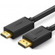 Juodas HDMI - DisplayPort 200cm laidas "Ugreen DP101"