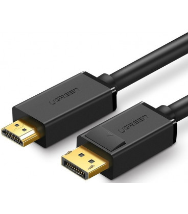 Juodas HDMI - DisplayPort 200cm laidas "Ugreen DP101"