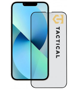 Juodas apsauginis grūdintas stiklas Apple iPhone 13 Mini telefonui "Tactical Glass Shield 5D"