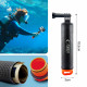 Juoda neskestanti rankena GoPro / DJI / INSTA360 kameroms "Tech-Protect GA100 Float Hand Grip"
