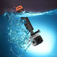 Juoda neskestanti rankena GoPro / DJI / INSTA360 kameroms "Tech-Protect GA100 Float Hand Grip"