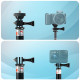 Juoda selfie lazda GoPro / DJI / INSTA360 kameroms "Tech-Protect GA100 Monopod & Selfie stick"