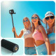 Juoda selfie lazda GoPro / DJI / INSTA360 kameroms "Tech-Protect GA100 Monopod & Selfie stick"