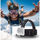 Juodas galvos diržas - laikiklis GoPro / DJI / INSTA360 kameroms "Tech-Protect GA100 Head Mount"
