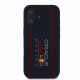 Mėlynas dėklas Apple iPhone 16 telefonui "Red Bull Silicone Vertical Logo MagSafe Case"