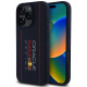 Mėlynas dėklas Apple iPhone 16 Pro Max telefonui "Red Bull Silicone Vertical Logo MagSafe Case"