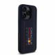 Mėlynas dėklas Apple iPhone 16 Pro Max telefonui "Red Bull Silicone Vertical Logo MagSafe Case"