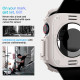 Smėlio spalvos dėklas Apple Watch 10 / 11 (46 mm) laikrodžiui "Spigen Rugged Armor"