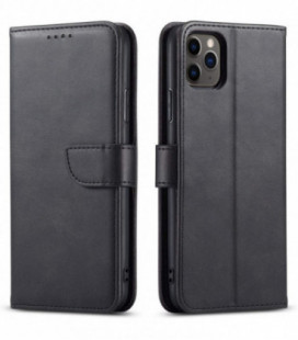 Dėklas Wallet Case Samsung A165 A16 4G/A166 A16 5G juodas