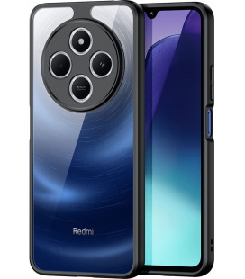 Juodas / skaidrus dėklas Xiaomi Redmi 17C / 14C / A4 / Poco C75 telefonui "Dux Ducis Aimo"