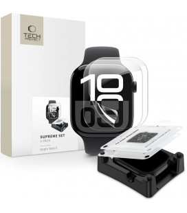 Apsauginės plėvelės Apple Watch 10 / 11 (46 mm) laikrodžiui "Tech-Protect Supreme 2-Pack"