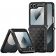 Juodas dėklas Samsung Galaxy Z Flip 6 / 7 FE telefonui "Dux Ducis Fitt"
