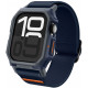 Mėlynas dėklas - apyrankė Apple Watch 10 / 11 (46 mm) laikrodžiui "Spigen Lite Fit Pro"