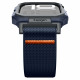 Mėlynas dėklas - apyrankė Apple Watch 10 / 11 (46 mm) laikrodžiui "Spigen Lite Fit Pro"