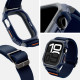 Mėlynas dėklas - apyrankė Apple Watch 10 / 11 (46 mm) laikrodžiui "Spigen Lite Fit Pro"
