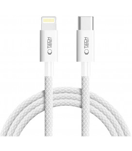 Pilkas USB-C - Lightning PD27W / 3A 200cm laidas "Tech-Protect Ultraboost Lite"