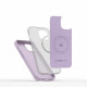 Purpurinis (Mauve) dėklas Apple iPhone 15 telefonui "Tech-Protect Silicone Pure Magsafe"