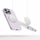 Purpurinis (Mauve) dėklas Apple iPhone 15 Pro telefonui "Tech-Protect Silicone Pure Magsafe"