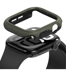 Žalias dėklas Apple Watch 10 / 11 (46mm) laikrodžiui "Ringke Onyx"