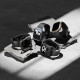 Žalias dėklas Apple Watch 10 / 11 (46mm) laikrodžiui "Ringke Onyx"