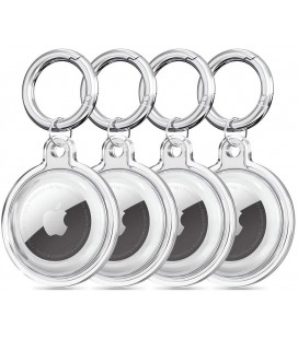 Skaidrus dėklas Apple Airtag 1 / 2 "Tech-Protect Icon 4-Pack"