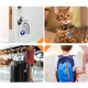 Skaidrus dėklas Apple Airtag 1 / 2 "Tech-Protect Icon 4-Pack"