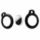 Juodas dėklas Apple Airtag 1 / 2 "Tech-Protect Rough 2-Pack"