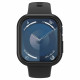 Juodas dėklas Apple Watch 10 / 11 (46mm) laikrodžiui "Spigen Thin Fit"