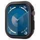 Juodas dėklas Apple Watch 10 / 11 (46mm) laikrodžiui "Spigen Thin Fit"