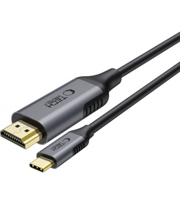 Juodas USB-C - HDMI 2.0 4K 60Hz 180cm laidas "Tech-Protect Ultraboost"