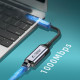 Juodas USB-A 3.0 - RJ45 1000Mbps laidas "Tech-Protect Ultraboost"