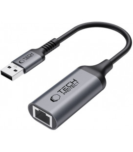 Juodas USB-A 3.0 - RJ45 1000Mbps laidas "Tech-Protect Ultraboost"