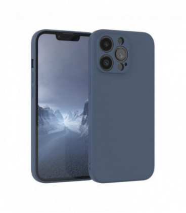 Dėklas Liquid Silicone 1.5mm Xiaomi Redmi Note 14 Pro+ 5G tamsiai mėlynas