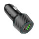 Automobilinis USB-A + USB-C QC 3.0 PD 48W pakrovėjas "Borofone Car charger BZ21 Brilliant"