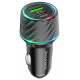 Automobilinis USB-A + USB-C QC 3.0 PD 48W pakrovėjas "Borofone Car charger BZ21 Brilliant"